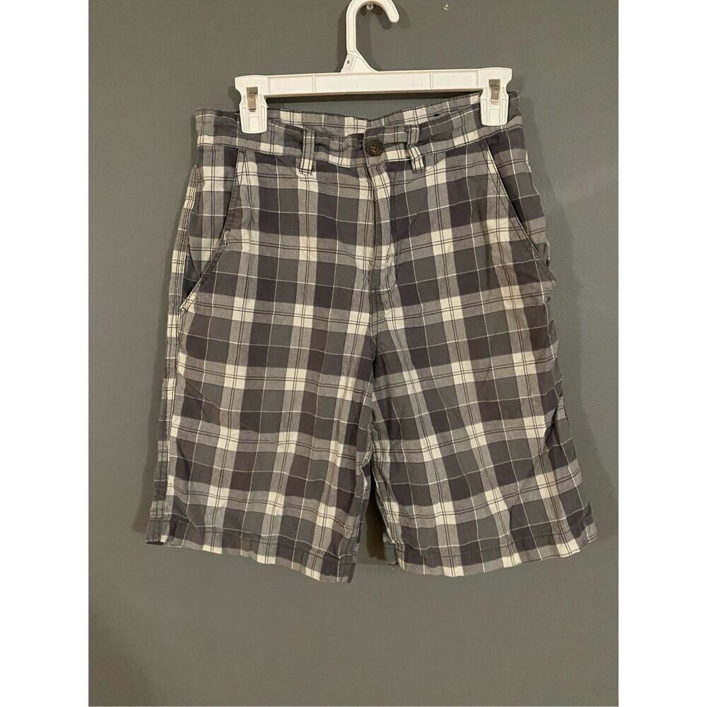 Faded Glory Plaid Shorts Size 30